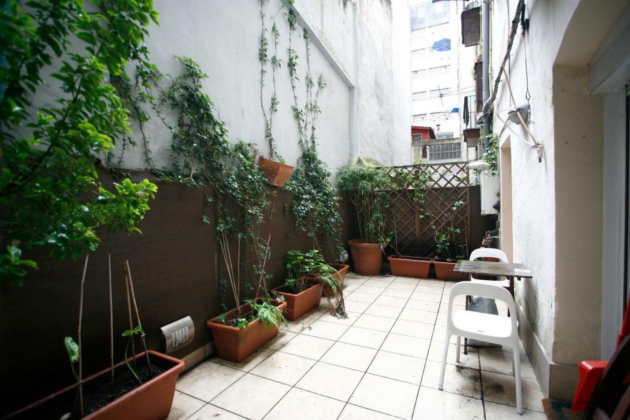 Ferienwohnung Piso Centrico Con Patio Bilbao Exterior foto